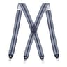 Heavy Duty Mens Suspenders  Adjustable Elastic XBack Braces With Strong Clips 5