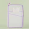 Large Capacity Mesh Zipper Organizer Bag  Durable Storage For Office  School Supplies 6