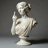 Vienna Goddess Middle Finger Funny Resin Statue  Personalized Home Office Table Decor  Special Gift 0