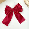 Elegant Satin Layered Bow Hair Clip  Silky Ribbon Hairpin For Women  Girls 3
