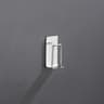 WallMounted Stainless Steel Toothbrush Holder With Cup Rack No Drilling SpaceSaving Bathroom Shelf 5