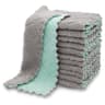 Super Absorbent Coral Velvet Kitchen Dish Towels  Quick Dry  Washable 6