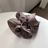Satin Ribbon Hair Scrunchies For Women  Elegant Bow Elastic Ponytail Holder For Simple Temperament 6
