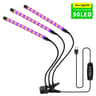 Full Spectrum LED Grow Light With Timer USB Plant Grow Light Clip Lamp For Indoor Plants 7