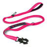 Heavy Duty Reflective Bungee Dog Leash With Car Seatbelt For Large Dogs No Pull Tactical Leash With 4
