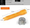 Multi Functional Sanitary Wrench For Faucet  Pipe Installation Red Chrome Plated Tool For Home Plum 7