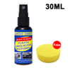 Car Plastic Restorer  Coating Agent Auto Trim Restoration Black Shine  UV Protection 3