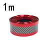 Car Threshold Protector Strip Anti Scratch Rubber Bumper Sticker With Carbon Fiber Texture 6