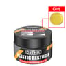 Car Plastic Restorer Crystal Clear Auto Interior Leather  Panel Renewal Wax Coating Agent Back To B 3