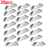 Thickened Stainless Steel Angle Bracket Heavy Duty Corner Fixer For Cabinets  Furniture Support 6