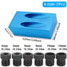 Pocket Hole Jig Kit For Woodworking Hole Drilling Guide Locator With Drill Bit Set 6