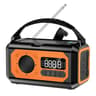 Solar Powered Portable Emergency Radio With NOAA Alerts  Hand Crank 4