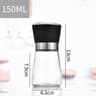 Manual Spice Grinder Bottle Adjustable Salt And Pepper Mill For Fresh Seasoning 8