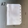 Clear Zipper Folders  Binder Pockets Waterproof PVC Document Pouch For Notebook Organization 6