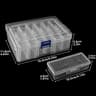 Clear Grid Jewelry Organizer Box Portable Storage Box For Beads Crafts And Accessories 3