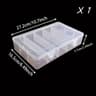 Adjustable Plastic Storage Box With Dividers Large Capacity Desktop Organizer For Crafts  Tools 4