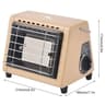 Propane Tent Heater For Camping  Indoor Use Energy Saving Radiant Heating Stove 5