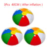 Rainbow Inflatable Beach Ball Set For Pool  Beach Fun 3