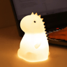 Cute Silicone Kids Night Light Rechargeable Touch Sensor Lamp Dimmable Bedside Nursery Light 2