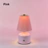 Rechargeable Bedside Lamp With Touch Control Dimmable LED Desk Light Fabric Night Light 8