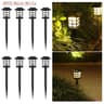 Solar Pathway Lights Waterproof Solar Garden Lights For Yard Patio Walkway Driveway 7