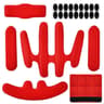 Universal Helmet Replacement Pads Set 24PCS Quick Dry Motorcycle  Bike Helmet Foam Liner 6