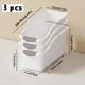 Heavy Duty Plastic Storage Bins Space Saving Multipurpose Organizers 5
