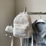 Cloud Charm Embroidered Mini Backpack Lightweight Cute Small Backpack With Colorful Stitching 1