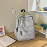 Star Print Nylon Backpack Large Capacity School And Travel Daypack 7