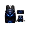 Mechanical Robot Kids Backpack Set With Messenger Bag And Pencil Case 8