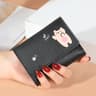 Chic Compact Womens Wallet PU Leather Short Purse And Card Holder 8