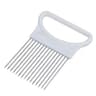Stainless Steel Onion Slicer And Vegetable Slicing Guide For Safe Even Cuts 8