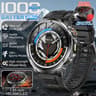 Ultra Rugged Smartwatch For Men AMOLED Display Battery And Flashlight 15