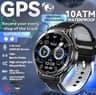 Outdoor GPS Smart Watch For Men AMOLED Waterproof Bluetooth Calling 7