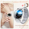 Ultra Thin Smart Watch For Women With AMOLED Display Bluetooth Calling And Fitness Tracking 7