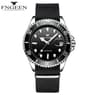 Automatic Skeleton Watch For Men Stainless Steel Luminous Mechanical Watch 8