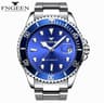 Automatic Skeleton Watch For Men Stainless Steel Luminous Mechanical Watch 10