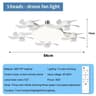 Drone Ceiling Fan With Light Socket Fan Light With Remote Control 8