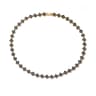 Gold Plated Flower CZ Necklace And Bracelet For Women 3