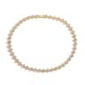 Gold Plated Flower CZ Necklace And Bracelet For Women 15