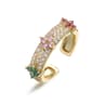 Four Leaf Clover Ring Thickened Adjustable Ring Statement Jewelry 10