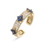 Four Leaf Clover Ring Thickened Adjustable Ring Statement Jewelry 12
