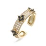 Four Leaf Clover Ring Thickened Adjustable Ring Statement Jewelry 13