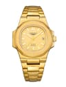 Mens Automatic Mechanical Watch Stainless Steel Luminous Date Business Watch 0