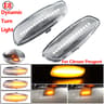 Dynamic LED Side Marker Sequential Turn Signal Lights For Peugeot And Citroen 6