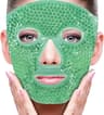 Spa Ice Cold  Hot Heat Full Face Eye Mask Gel Beads Compress for Puffy Eyes  Dark Circles