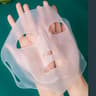 Silicone Facial Mask Cover Reusable AntiEvaporation Moisturizing Fixing Tool