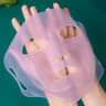 Silicone Facial Mask Cover Reusable AntiEvaporation Moisturizing Fixing Tool