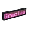 Rechargeable Bluetooth Digital LED Name Tag DIY Programmable Scrolling Message Badge with Mini LED