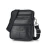 High Quality Zipper Pocket Mens Genuine Leather Crossbody Bag Retro Business Messenger Bag For Men 5